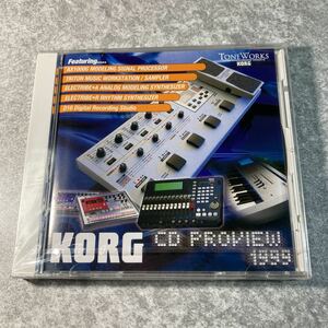 コルグ　CD PROVIEW 1999 サウンドカタログCD