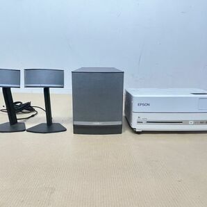 B422-K36-913 EPSON エプソン EH-DM30 プロジェクター / BOSE/ボーズ スピーカー ペア セット②の画像1