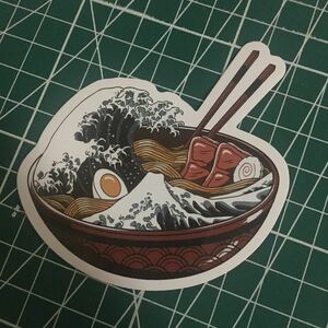  ramen north . manner Mt Fuji sticker collection seal day mainland production @2479
