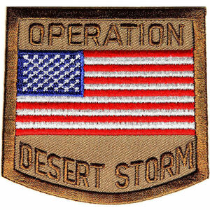 ミリタリーパッチ 砂漠の嵐作戦 スモール 湾岸戦争 OPERATION DESERT STORM オペレーション