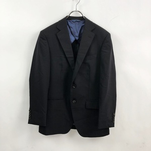 JUNKO SHIMADA/ジュンコシマダ ジャケット スーツ 夏用 ストライプ柄 ウール100% ブラック サイズ165