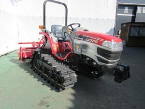 KＣ77 Yanmar Tractor GCR18 Mitsubishi 自動水平 124H 逆転 バックアップ Full Crawlerー