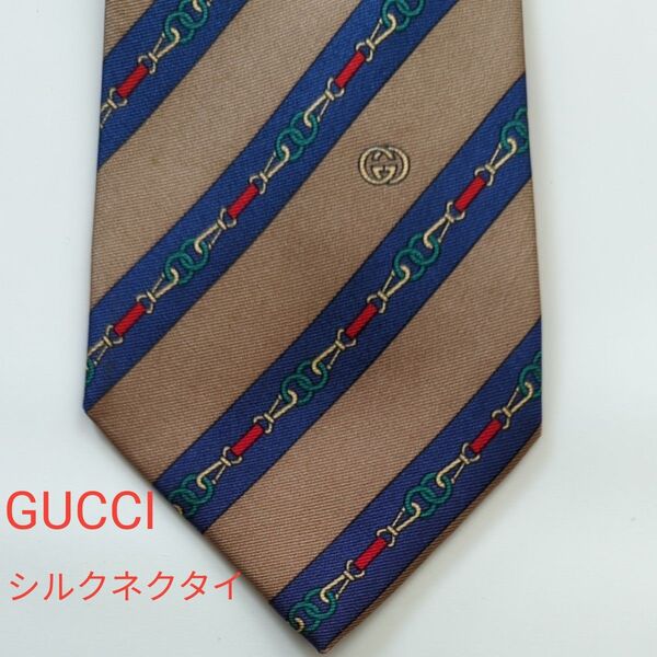 【値下げ】GUCCI グッチ シルク ネクタイ イタリア製