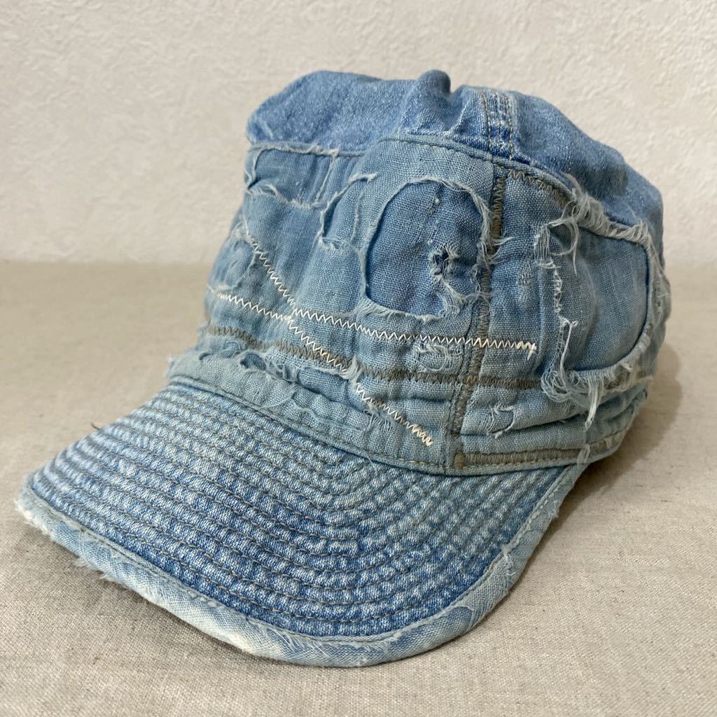 KAPITAL KOUNTRY BORO 老人と海 デニム キャップ キャピタル