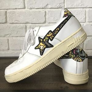 MILO Animal Safari レザー BAPESTA スニーカー 27.5cm US9.5 a bathing ape BAPE STA shoes sneakers エイプ ベイプ ベイプスタ マイロ w2