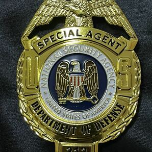 【入手困難】米CIA 中央情報局 US Central Intelligence Special Agentフルサイズ ポリスバッジ NYPD LAPD ミリタリー Police バッチ レアの画像1