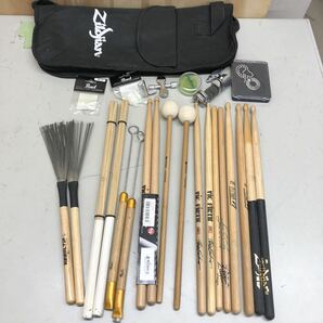 ドラム スティック ジルジャン REGAL TIP BAMBOO Pearl など まとめて セットの画像1