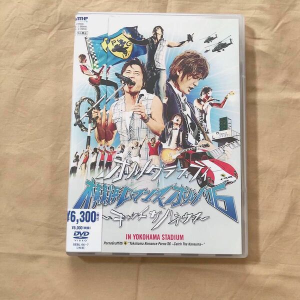 ポルノグラフィティ/横浜ロマンスポルノ'06 キャッチ ザ ハネウマ ポルノ 岡野昭仁 新藤晴一 DVD ライブ LIVE