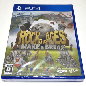 ■【新品未開封】ロック・オブ・エイジス　メイク&ブレイク　PS4　ROCK OF AGES 3 :MAKE&BREAK　ロックオブエイジ　タワーディフェンス ■B