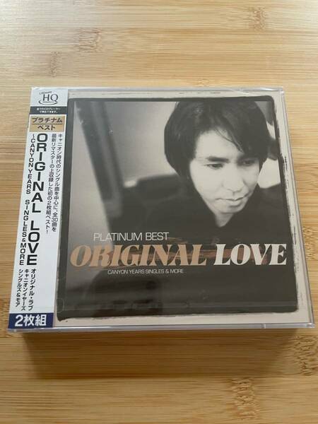 M 匿名配送 2CD オリジナル・ラブ プラチナムベスト ORIGINAL LOVE CANYON YEARS SINGLES & MORE UHQCD 4988013341999