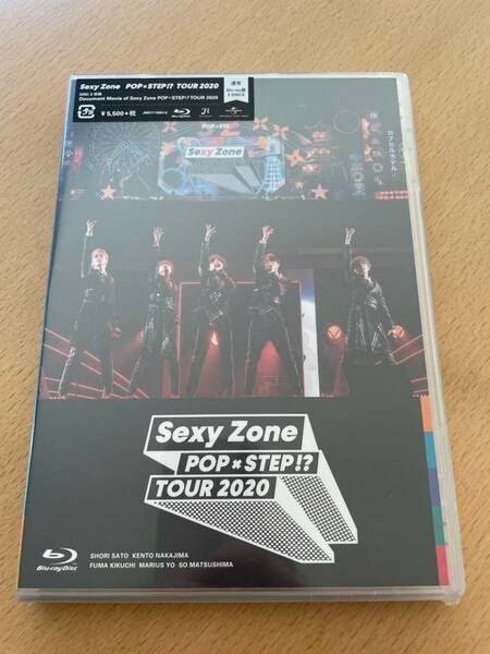 M 匿名配送 2Blu-ray Sexy Zone POPxSTEP!? TOUR 2020 通常盤 セクシーゾーン ブルーレイ 4988031419731