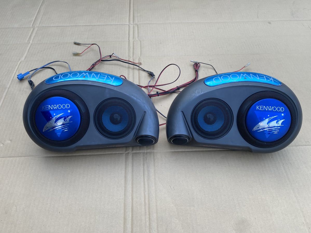 希少】 ODELIC×KENWOOD ガラススタンドスピーカー スピーカー 新品未