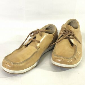 ■【clarks】クラークス/本革　シューズ[UK8G/26cm相当]ベージュ《中古△》18