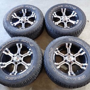 QR5464【送料無料275/60R17】MKW MK-36 等 夏タイヤアルミセット FJ クルーザー等 ★17×8J 139.7/6H ET25★個人宅配送不可★の画像1