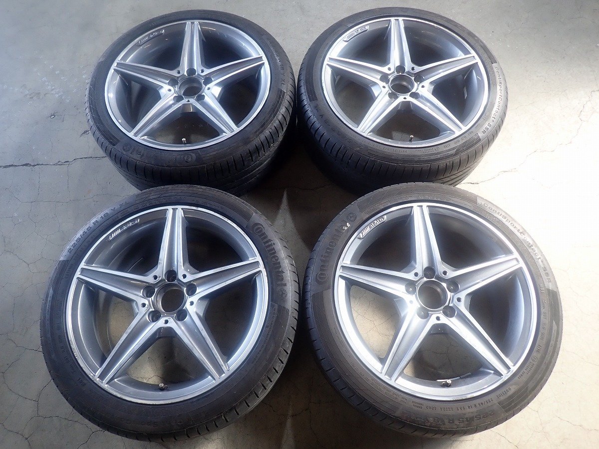 QR5563【送料無料225/45R18 245/40R18】ベンツ純正 AMG W205 Cクラス