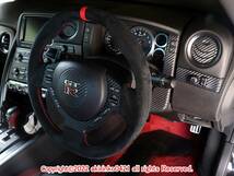 R35 GTR ステアリングスイッチパネル カーボンシートMY2008～2016 ⑤_画像7