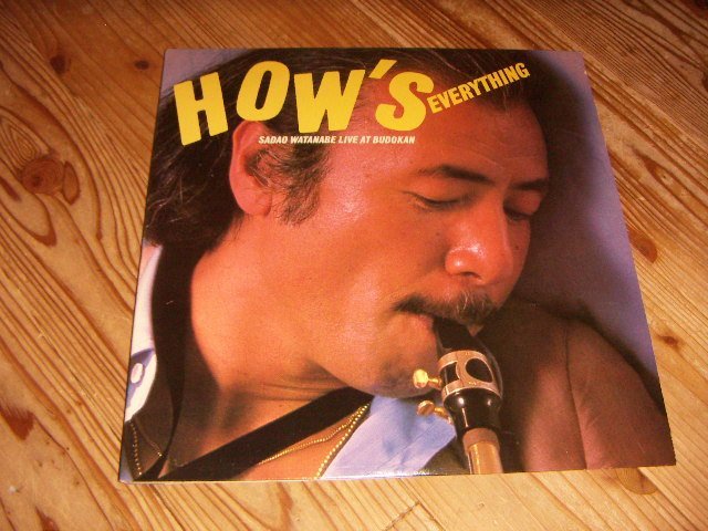 渡辺貞夫1980 ハウズエブリシング LPレコード 米国CBS盤