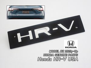 ZR-V【HONDA】RZ系ホンダHR-V純正USエンブレム-リアHRV文字/USDM北米仕様ZRVバッジUSAバックドア米国RZ3RZ4RZ5RZ6海外e:HEV