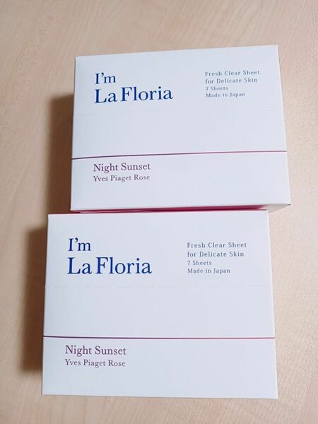 I'm La Floria アイムラフロリア フレッシュクリアシート 7包入り×2箱セット