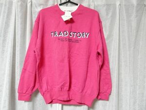 新品 80年代 ビンテージ PINION 日本製 TRAD STORY ロカビリー トレーナー Lサイズ レトロ 昭和 当時物