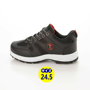  free shipping!![21238-BLK-245]* man and woman use trekking shoes * race up * low cut * high King * Work shoes 