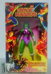 絶版 新品◇10インチ（25㎝）シーハルク SHE-HULK TOYBIZ トイビズ マーベル 検索 ハルク スパイダーマン アヴェンジャーズ アイアンマン