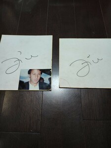 ji-ko autograph autograph square fancy cardboard 2 sheets 