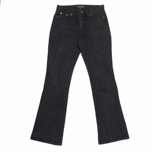 [ popular ]RALPH LAUREN Ralph Lauren Classic boots cut jeans Denim pants for women lady's size 6 old clothes AB232