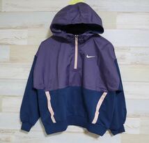 新品 定価7700円 150㎝ NIKE ナイキ キッズ　ハーフジップパーカー　ODP フリース L/S トップ_画像1