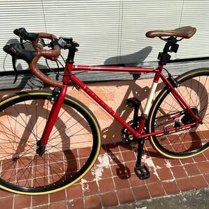 良品！OTOMO CANOVER orpheus 700C TOURNEY 2X7S 4130クロモリ 490mm ロードバイクの画像1