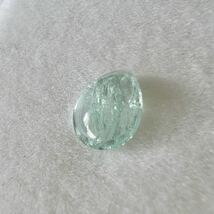 モザンビーク産 パライバトルマリン 1.12ct ルース カボションカット_画像3