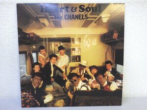 LP レコード THE CHANELS シャネルズ Heart and Soul 【E-】 E988T