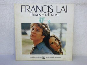 LP レコード FRANCIS LAI フランシス レイ THEMES FOR LOVERS BEST OF MOOD POOS 18 SERIES 4 【 E- 】 E2260Z