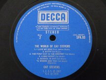 LP レコード CAT STEVENS キャット スティーヴィンス THE WORLD OF CAT STEVENS 【E+】 E2835D_画像5