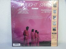 LP レコード 帯 レンタル落ち TUBE チューブ Twilight Swim 【 E- 】 E3012Z_画像2