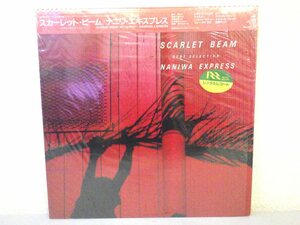 LP レコード 帯 レンタル落ち ナニワエキスプレス SCARLET BEAM スカーレット ビーム 【E+】 E3597H