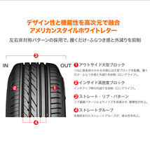 200系 ハイエース ホイール 4本セット MLJ デイトナ SS グッドイヤー NASCAR (ナスカー) 215/65R16_画像3