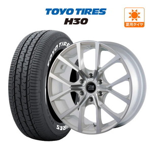 200系 ハイエース ホイール 4本セット アクト AKUT ゼロブレイク フォース TOYO H30 215/65R16