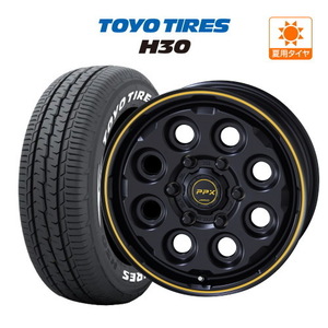 200系 ハイエース ホイール 4本セット KYOHO PPX ミルエイト(Mil:8) TOYO H30 215/65R16