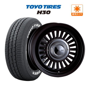 200系 ハイエース ホイール 4本セット クリムソン ディーン カリフォルニア TOYO H30 215/65R16