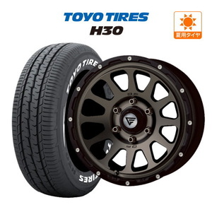 200系 ハイエース ホイール 4本セット FORCE デルタフォース OVAL(オーバル) TOYO H30 215/65R16