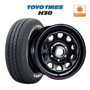 キャラバン ホイール 4本セット MLJ デイトナ SS TOYO H30 215/65R16