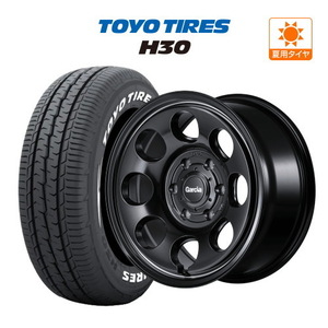 200系 ハイエース ホイール 4本セット MID ガルシア Palm8 TOYO H30 215/65R16