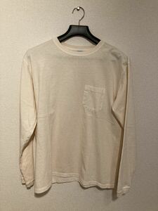 【美品】Good On(グッドオン) ロングスリーブ ポケット Tシャツ ロンT カットソー Lサイズ