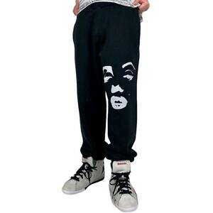  new goods Marilyn Monroe sexy ho black face parts sweat pants XS S M L XL big oversize XXL T-shirt long T Parker possible 