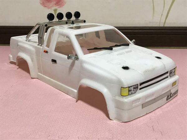 送料無料　1/10 ダットサン　ピックアップトラック　ラジコンボディ　DATSUN PICK UP TRUCK RC BODY 当時物 旧車 オフロードカー クロカン