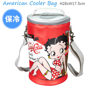  cooler bag (beti Chan Cola ) keep cool shoulder bag bottle can cold .. outdoor stylish west coastal area manner interior american miscellaneous goods 