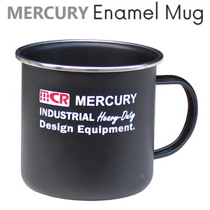 マーキュリー エナメルマグ 500ml (マットブラック) mercury 大きい カップ アウトドア キャンプ 金属 西海岸風 インテリア アメリカン雑貨