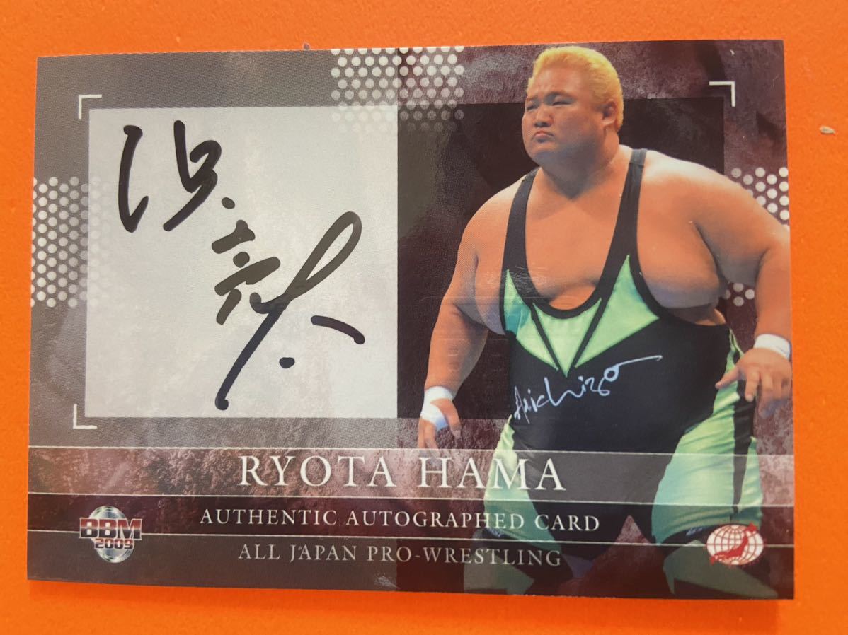 パックから】 ヤフオク! 全日本プロレス 直筆サインカード autogr