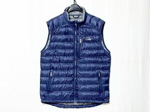 【L.L.BEAN】L.L.ビーン ダウンベスト パッカブル ネイビー PERTEX DOWNTEK M キャンプ アウトドア